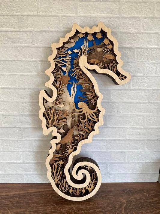 3D Seahorse